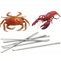 6 tenedores langosta, bogavante y crustceos