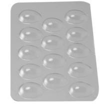 Molde Mona Pascua chocolate x 14 cav Huevo Liso