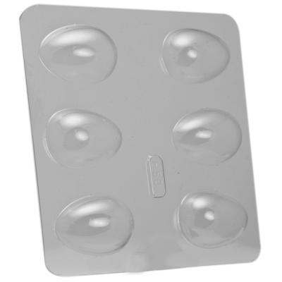 Molde Mona Pascua chocolate x6 cav Huevo liso