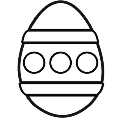 Molde Mona Pascua chocolate Huevo grabado puntos