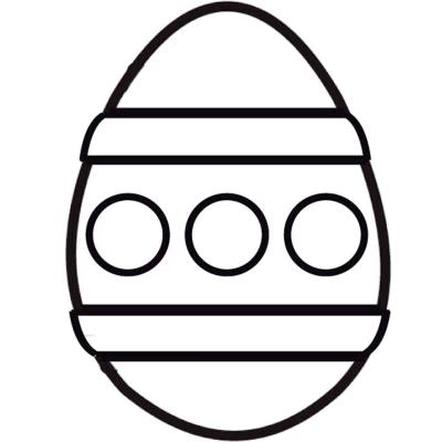 Molde Mona Pascua chocolate Huevo grabado puntos