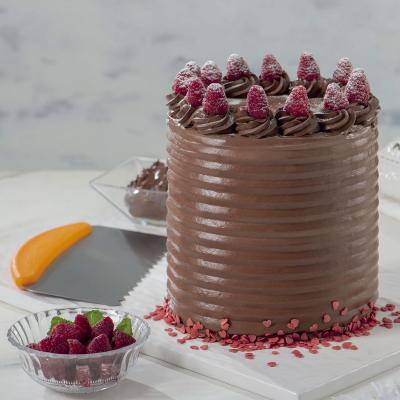 Esp�tula rasqueta pasteler�a ondas inox 22,5x11 cm