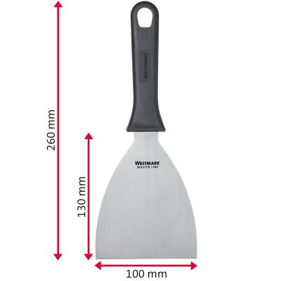 Esp�tula rasqueta triangular