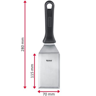 Esp�tula rectangular afilada 3 costados