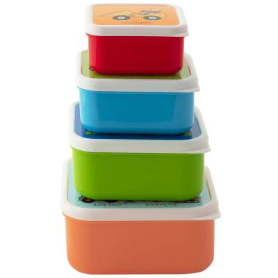 Set 4 fiambreras snack Trucks