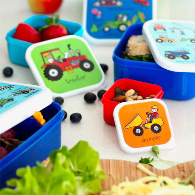 Set 4 fiambreras snack Trucks