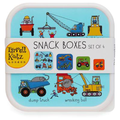 Set 4 fiambreras snack Trucks