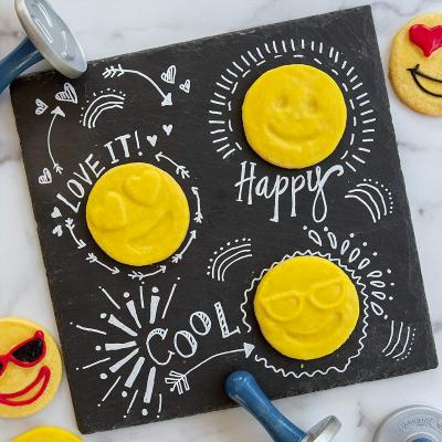 Set 3 sellos galletas Emoji Cookie Nordic Ware