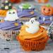 Papel cupcakes x36 Calabaza y Fantasma