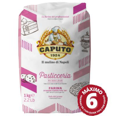Harina Caputo 00 Pasticceria repostería dulce