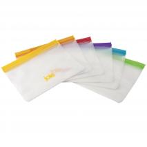 6 bolsas reutilizables bocata y congelar