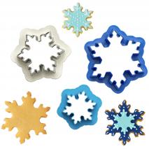 Set 3 cortadores galletas Frozen Star