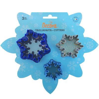 Set 3 cortadores galletas Frozen Star