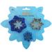 Set 3 cortadores galletas Frozen Star