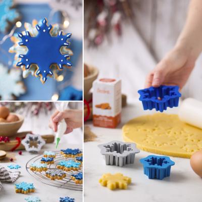 Set 3 cortadores galletas Frozen Star