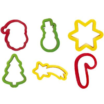 Cortador galletas plstico Navidad