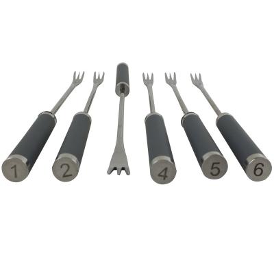 Set fondue Lancy aluminio 10 piezas 2 L