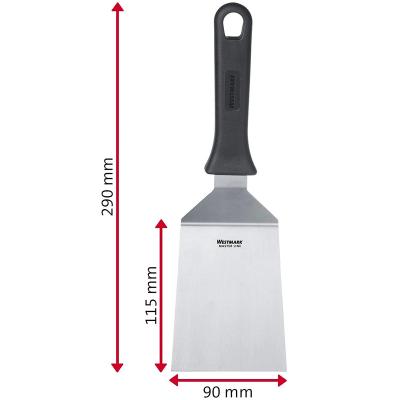 Esp�tula acero rectangular 29x9x11 cm