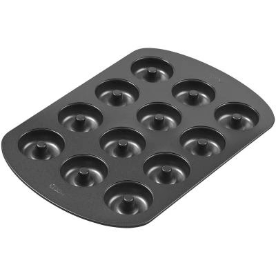 Molde donut medio met�lico Wilton 12 cav
