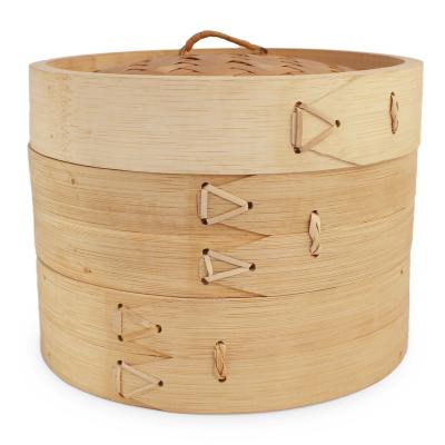 Vaporera bamb� 2 pisos