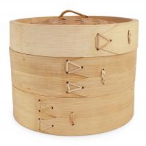 Vaporera bamb� 2 pisos