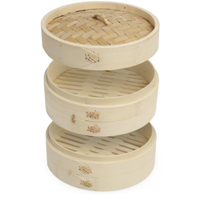 Vaporera bamb� 2 pisos