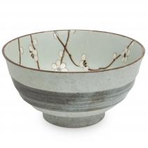 Bol udon japons Hana green 17 cm