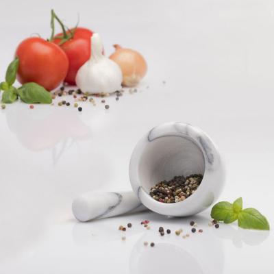 Mortero semillas y especias con mano 10 cm