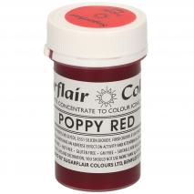 Colorante en pasta concentrado 25 g rojo poppy