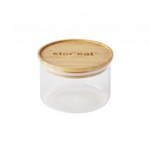 Pot de cuina Stor'eat vidre borosilicat tapa bamb