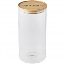 Bote de cocina Stor'eat cristal borosilicato tapa bamb