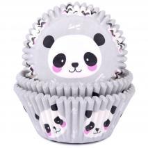 Paper cupcakes x50 Panda