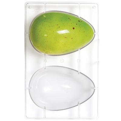 Molde policarbonato para chocolate Huevo x2 15x10