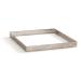 Cuadrado repostera perforado inox alto 3,5cm