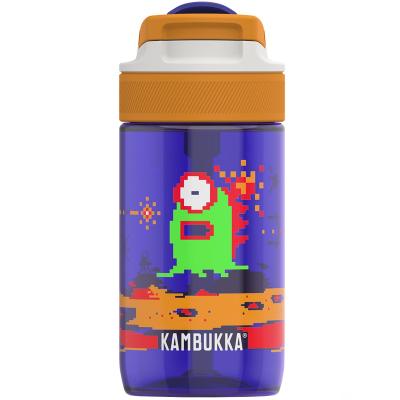 Botella de agua con pajita Lagoon 400 ml Alien