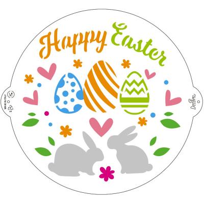 Stencil plantilla Pascua 25 cm