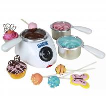 M�quina para fundir chocolate con 3 cazos PME