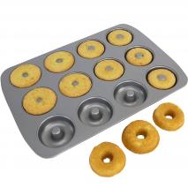 Motllo mini donut metàl·lic PME 12 cav.