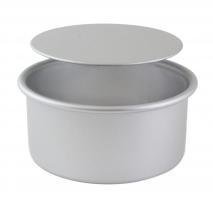 Molde redondo aluminio base m�vil PME 12,7x7,5h cm