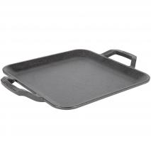 Planxa llisa quadrada ferro Lodge Chef 28 cm