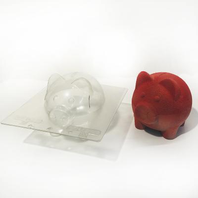 Molde Mona Pascua chocolate Hucha cerdito