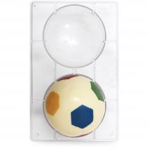 Molde policarbonato chocolate pelota f�tbol 12 cm