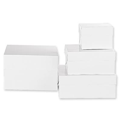 Caja para pasteles blanca 30,5X30,5X15 cm