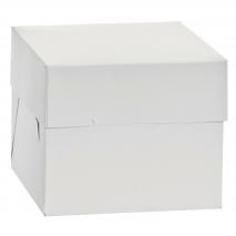 Caixa per pastissos blanca 26,5x26,5x25 cm