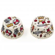 Papel cupcakes x36 Caballeros