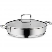 Cassola acer amb tapa vidre Flavoria 28 cm