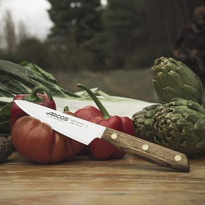 Cuchillo utilitario Arcos Nordika madera 14 cm