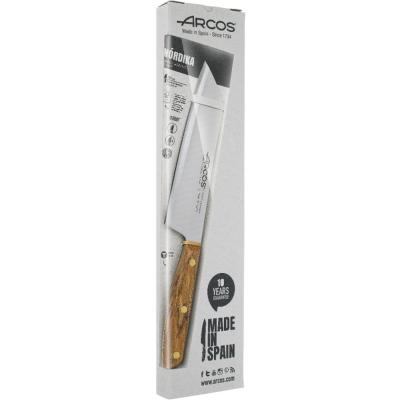 Cuchillo santoku Arcos Nordika madera 19 cm
