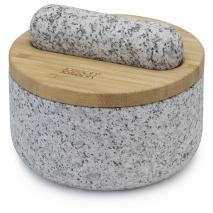 Mortero granito Dash Joseph con tapa bamb�