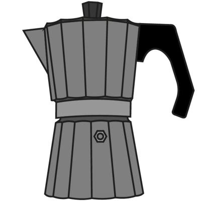 Molde Mona Pascua chocolate Cafetera italiana